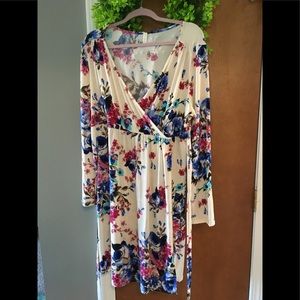 Pink Blush dress worn 1x Size 1X